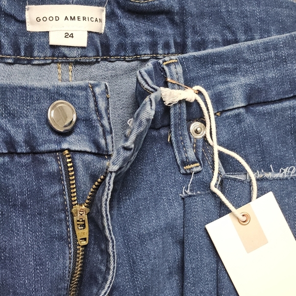 34 GOOD AMERICAN GOOD LEGS JEANS WOMEN'S PLUS SIZE 24 - Picture 3 of 8